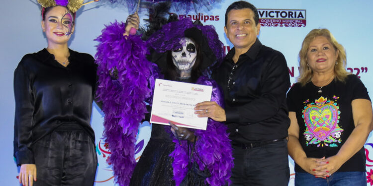 Rescatan Gobierno Municipal y DIF Victoria tradición mexicana de Día de Muertos