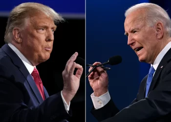 Biden y Trump se enfrentan en vísperas de elección de medio término.
