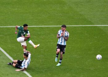 Sorpresa mayor en el Mundial; Arabia Saudita vence 2-1 a Argentina