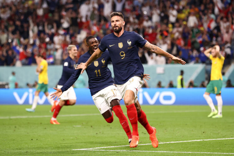 Francia derrota 4-1 a Australia y es líder de su grupo en Qatar 2022