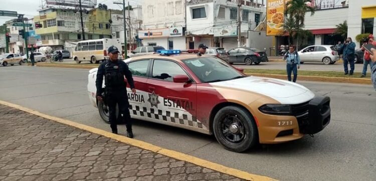 Llegan patrullas de la Guardia Estatal a Madero.