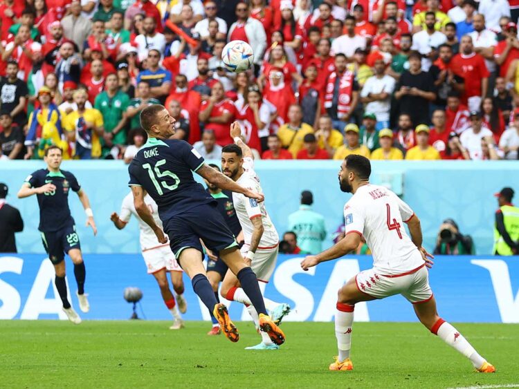 Australia sueña con Octavos en el Mundial; vence a Túnez