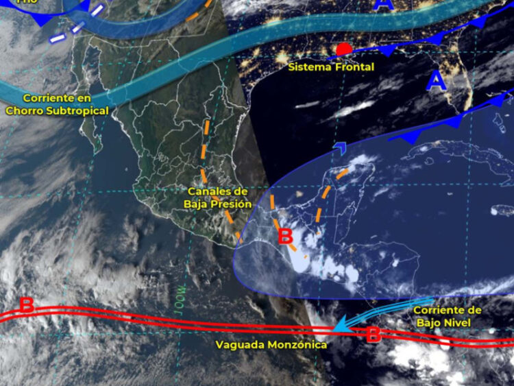 Prevén heladas y lluvias en el norte del país