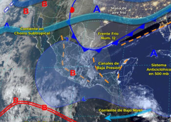 Se esperan lluvias y heladas este 1 de diciembre en norte de México