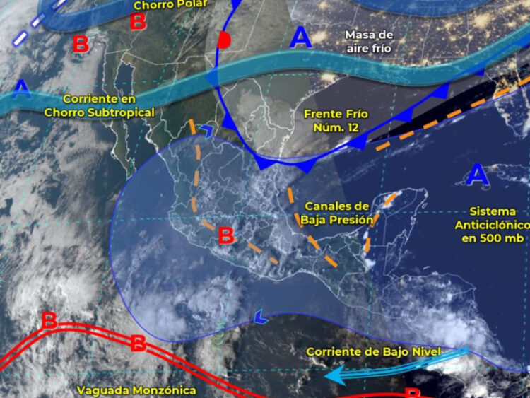 Se esperan lluvias y heladas este 1 de diciembre en norte de México