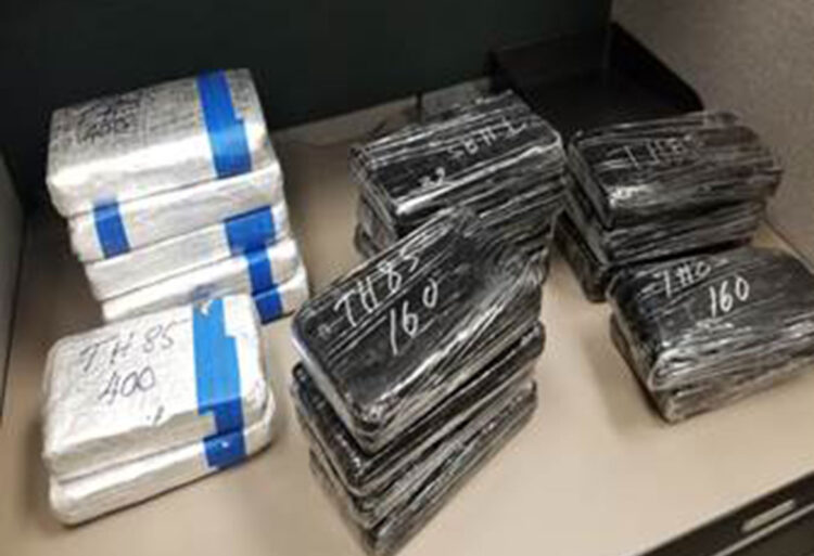 Confiscan 6.1 MDD en droga en puentes internacionales de Laredo