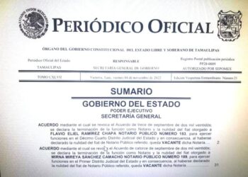 Cancela otras dos Notarías otorgadas “al vapor” por García Cabeza de Vaca