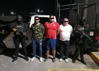 Decomisan mil dosis de fentanilo y detienen a tres en Nuevo León