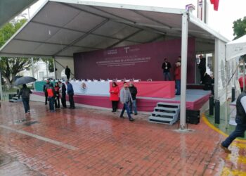 Suspenden por clima desfile de la Revolución