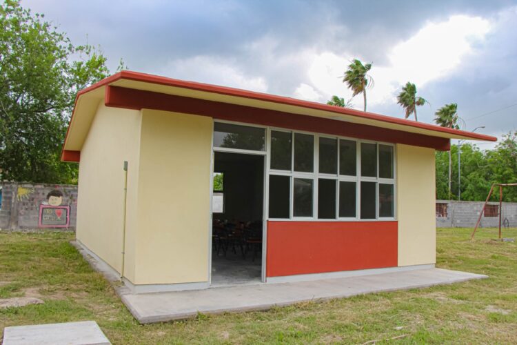 Construye Gobierno de Matamoros más de 50 aulas educativas, del 2018 a la fecha