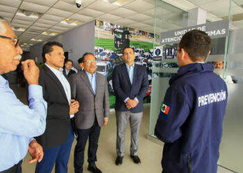 Conoce Gattás nuevo modelo policial de proximidad en Escobedo, Nuevo León