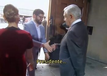 AMLO se reúne con Gabriel Boric, presidente de Chile