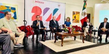 Destacan sólida relación entre México y EU, al conmemorar los 200 años de relaciones diplomáticas