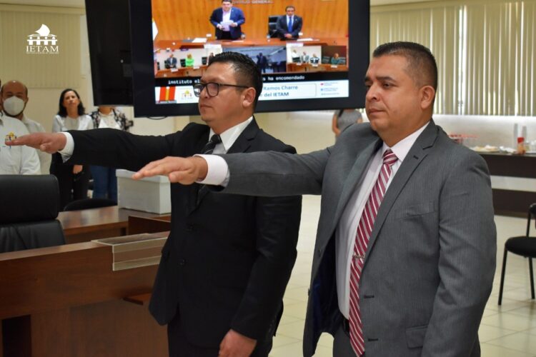 Designan consejeros del IETAM a dos nuevos funcionarios