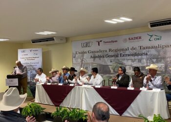 Rinde protesta José Guerrero Gamboa como líder de ganaderos en Tamaulipas