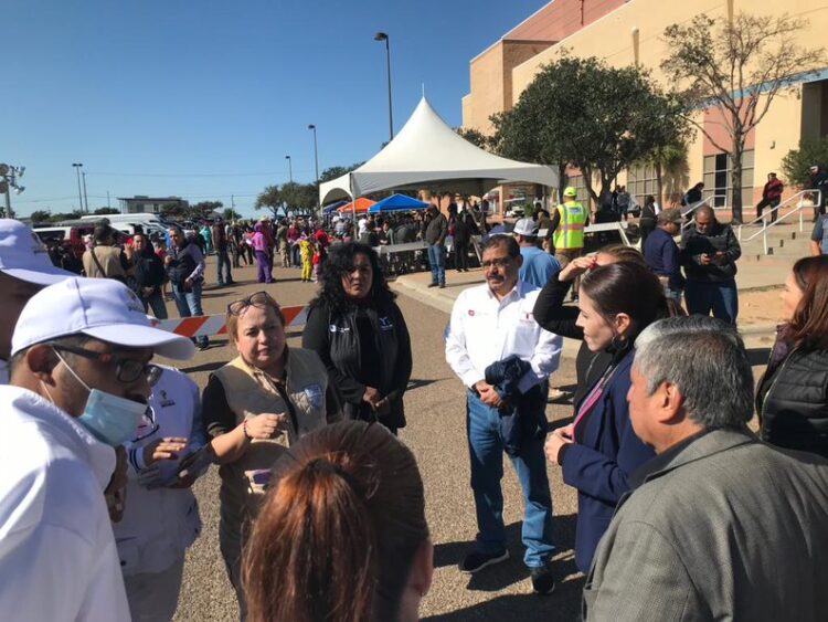 Gobierno de Tamaulipas presente en arranque de caravanas de migrantes