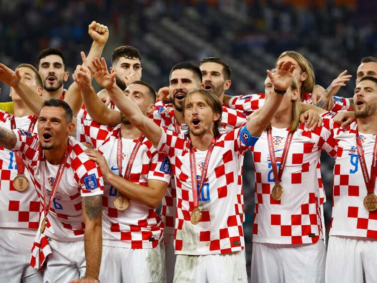 Croacia sube al podio; tercer lugar del Mundial de Qatar 2022