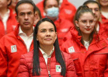 La priista Alejandra Del Moral  abandera coalición ‘Va por México’ en Edomex