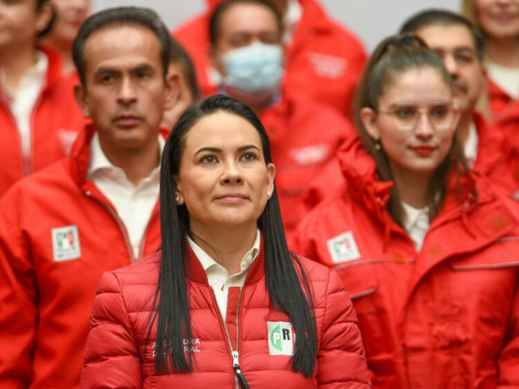 La priista Alejandra Del Moral  abandera coalición ‘Va por México’ en Edomex