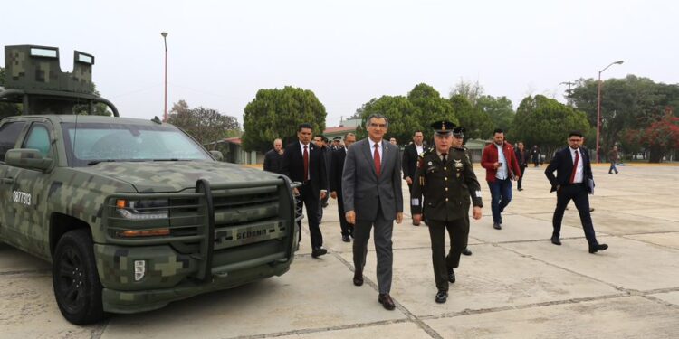 Fuerzas Armadas fundamentales para  estrategia  de seguridad en Tamaulipas: Américo Villarreal