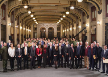 López Obrador se reúne con los gobernadores del país en Palacio Nacional