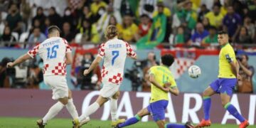 Croacia elimina 4-2 a Brasil en penales, tras empate 1-1