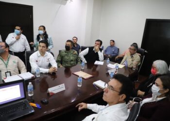 Evalúan avances de coberturas de vacunación en Tamaulipas