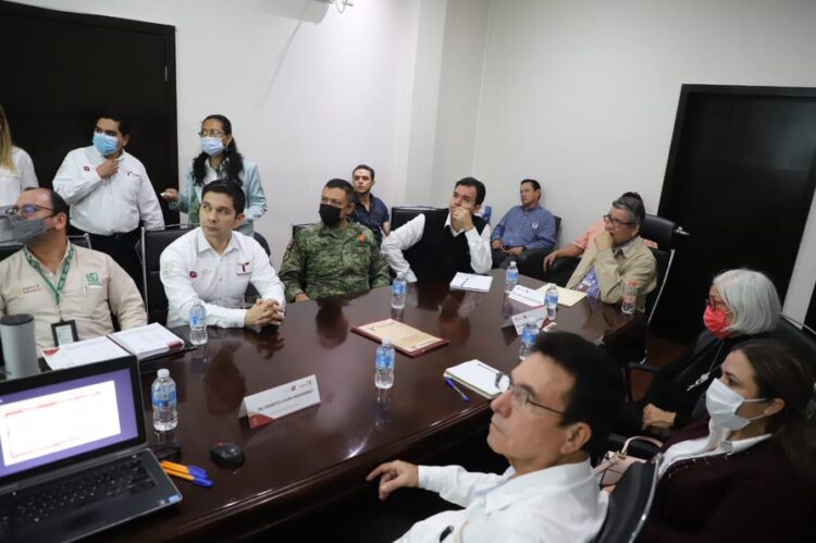 Evalúan avances de coberturas de vacunación en Tamaulipas