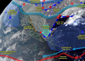 Temperaturas bajo cero grados en norte de México a partir de éste miércoles