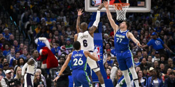 Mavericks y Doncic opacan una gran tarde de LeBron James
