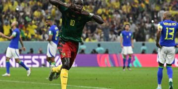 Camerún derrota 1-0 a Brasil, pero quedó fuera del Mundial