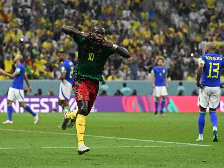 Camerún derrota 1-0 a Brasil, pero quedó fuera del Mundial