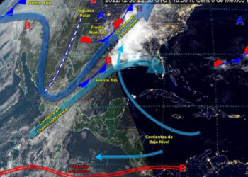 Entra el frente frío 21 con el año nuevo en noroeste de México
