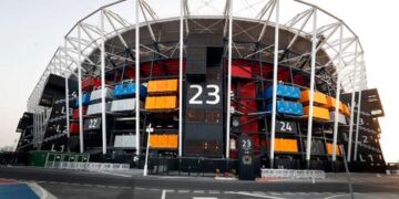 El Estadio 974 inaugurado por México comenzó a ser desmantelado
