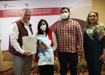 Implementan en Tamaulipas, el nuevo modelo de Certificado Electrónico de Nacimiento