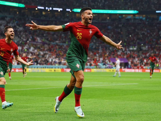 Portugal golea 6-1 a Suiza sin necesitar a Cristiano Ronaldo
