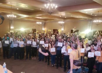 Maestros de Matamoros reiteran su respaldo a Arnulfo Rodríguez para el SNTE