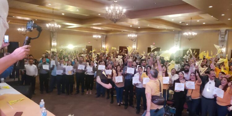 Maestros de Matamoros reiteran su respaldo a Arnulfo Rodríguez para el SNTE