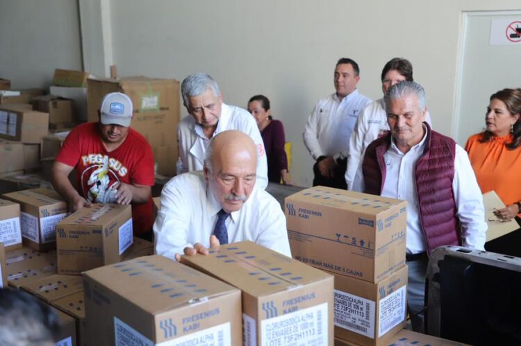Inicia Gobierno de Tamaulipas entrega de medicamentos a hospitales