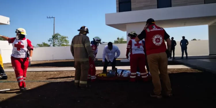 Se electrocuta pintor en Fracc. “Los Lagos” de Victoria