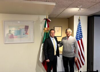 Gobernador y Embajador de México en EU promueven inversiones para Tamaulipas