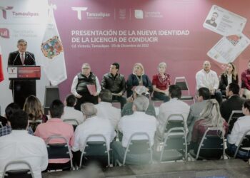 Presentan nueva licencia de conducir de Tamaulipas; pide Gobernador brindar mejor servicio