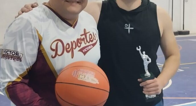 Salen campeones de Torneo Navideño de Basquetbol “Victoria te quiero más”