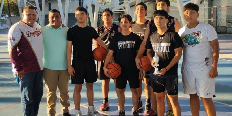 Salen campeones de Torneo Navideño de Basquetbol “Victoria te quiero más”