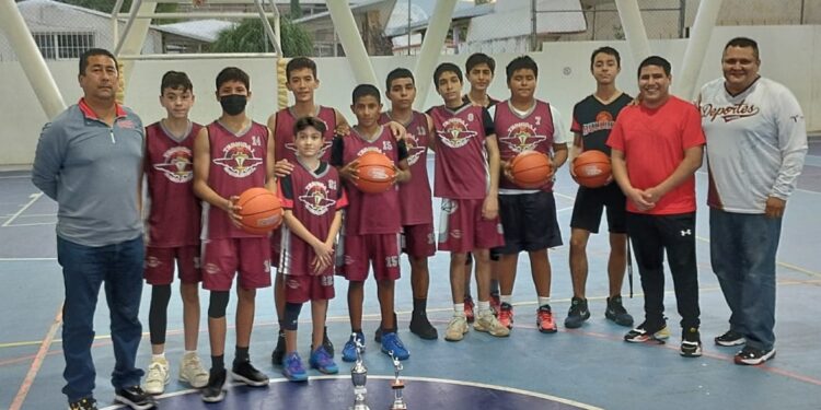 Salen campeones de Torneo Navideño de Basquetbol “Victoria te quiero más”