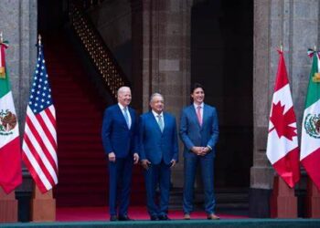 López Obrador, Biden y Trudeau coinciden en fortalecer el comercio trilateral