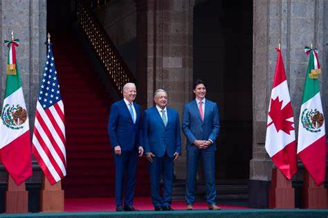 López Obrador, Biden y Trudeau coinciden en fortalecer el comercio trilateral