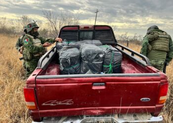 Aseguran 150 kilos de mariguana en Nuevo Laredo y cocaína en Oyama