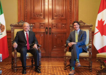 AMLO agradece a Trudeau visita a México y ‘expresiones de sincera amistad’