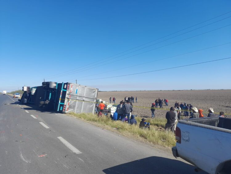 Alertan por cierre parcial de la carretera San Fernando-Reynosa